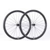 Serra - Pair of carbon wheels - TEMPO 40 - 1290g - Disc