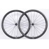 Serra - Pair of carbon wheels - TEMPO 40 - 1290g - Disc