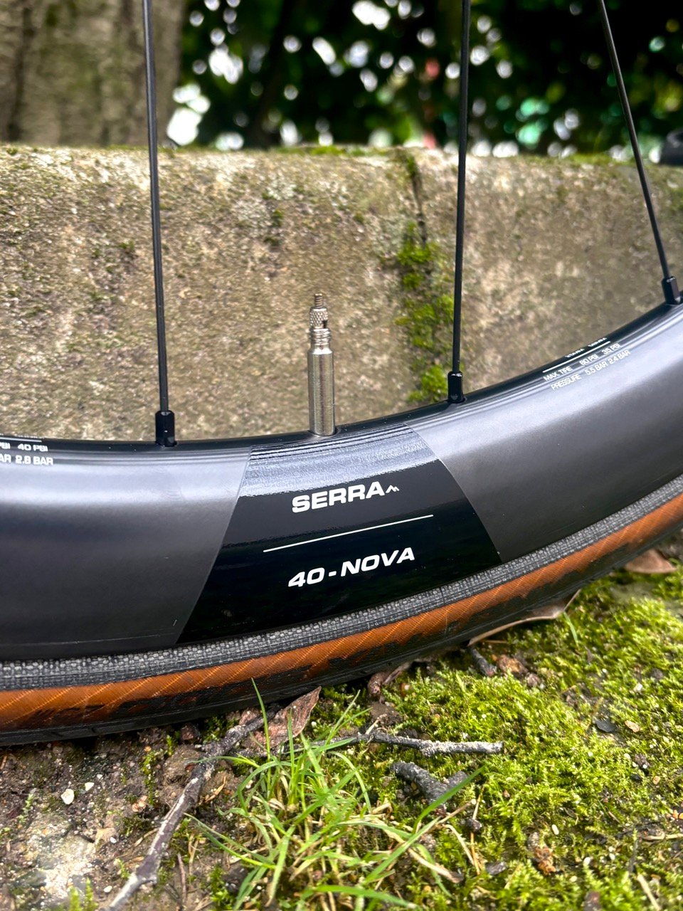 Sortie vélo avec roues Serra